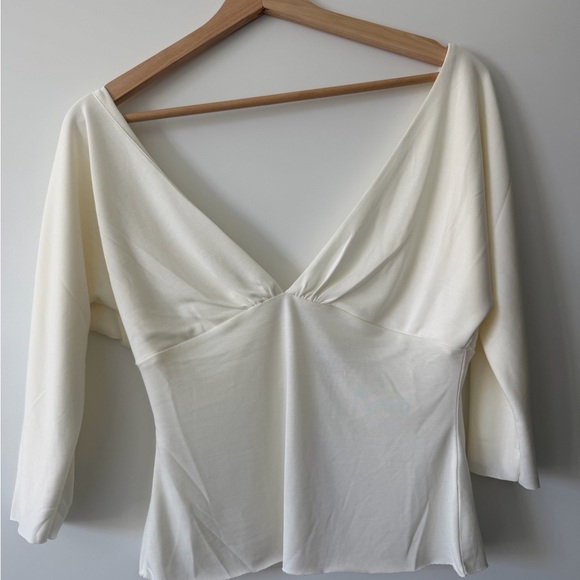 With Jean White Lana Top - Picture 3 of 3